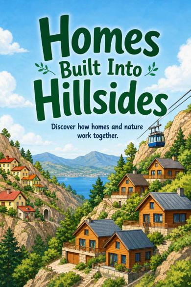Cover of Homes Built Into Hillsides