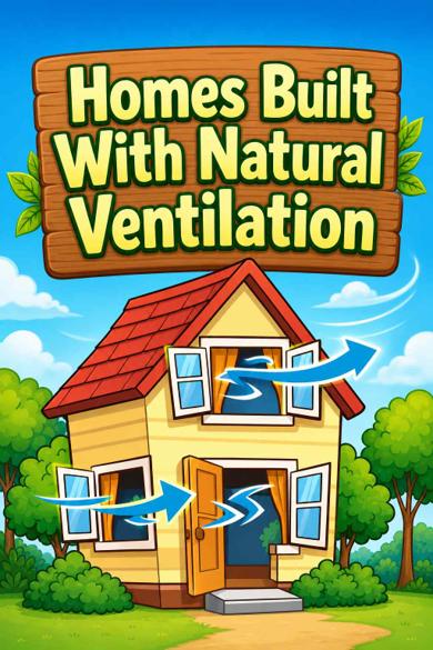Cover of Homes Built With Natural Ventilation