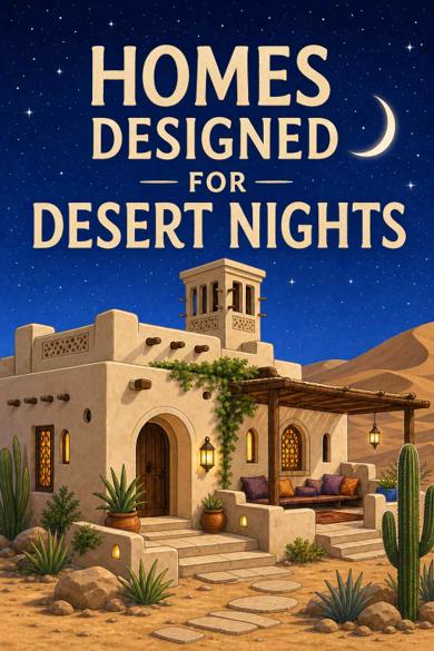 Cover of Homes Designed for Desert Nights