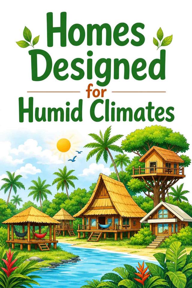 Front cover of Homes Designed for Humid Climates by Kidlet