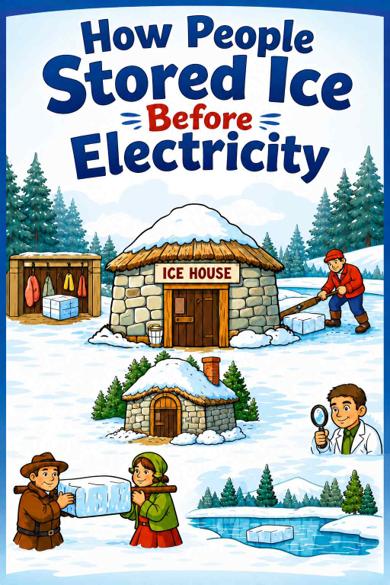 Cover of How People Stored Ice Before Electricity