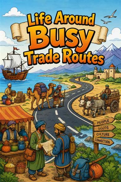Cover of Life Around Busy Trade Routes