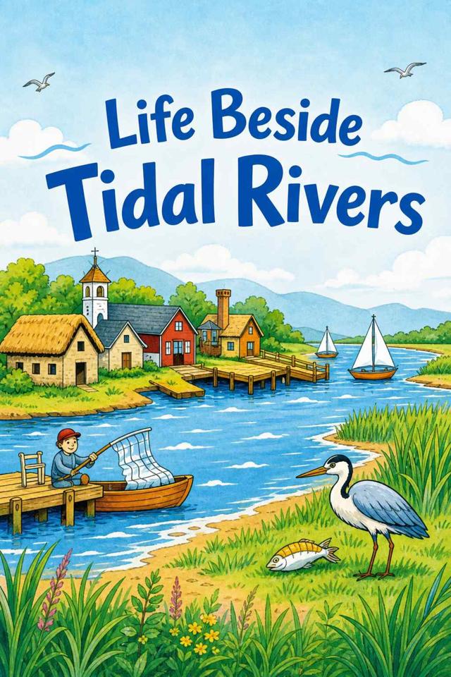 Front cover of Life Beside Tidal Rivers by Kidlet