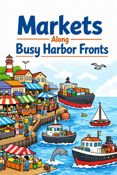 Cover of Markets Along Busy Harbor Fronts