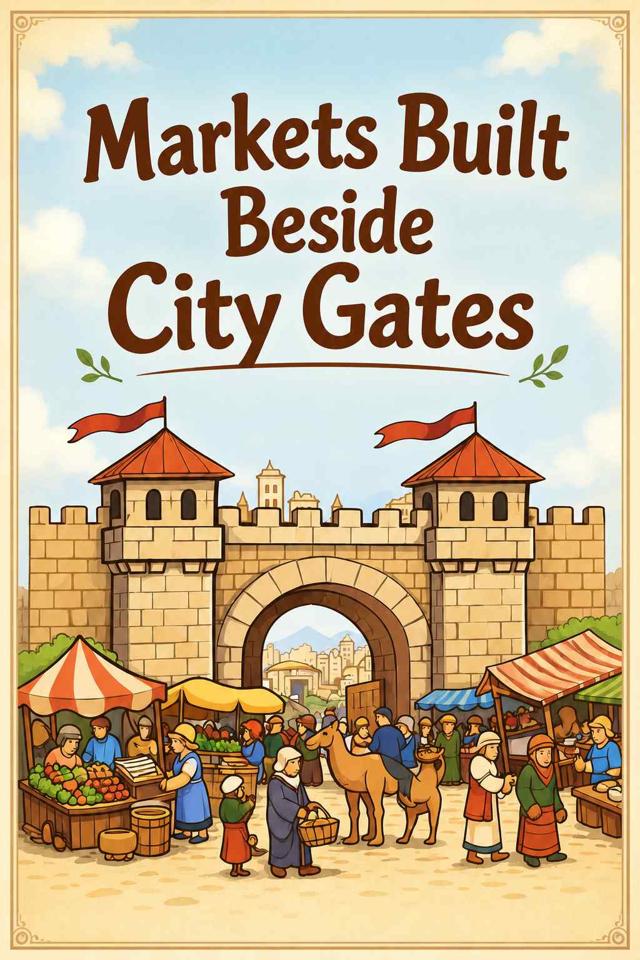 Front cover of Markets Built Beside City Gates by Kidlet