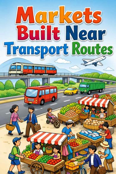 Cover of Markets Built Near Transport Routes