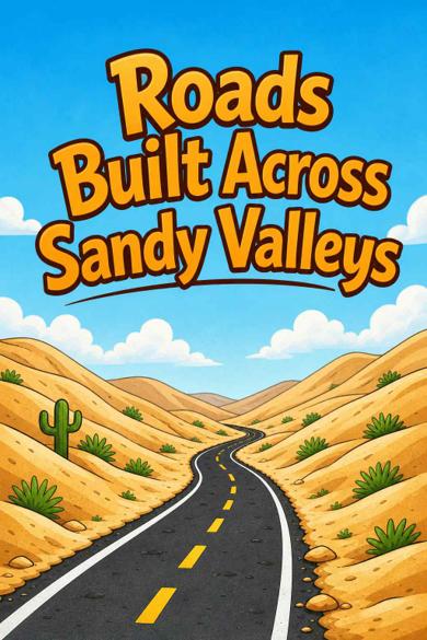 Cover of Roads Built Across Sandy Valleys