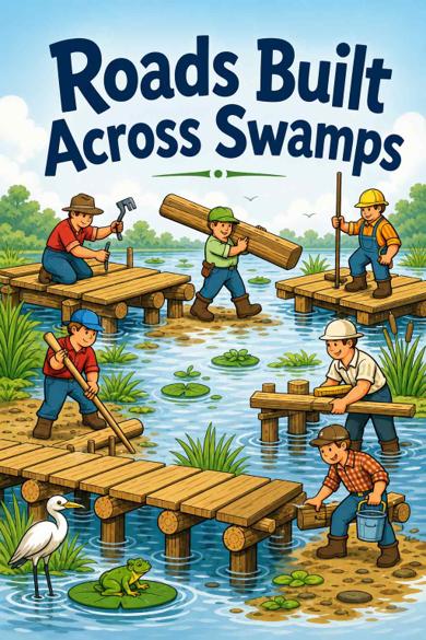Cover of Roads Built Across Swamps