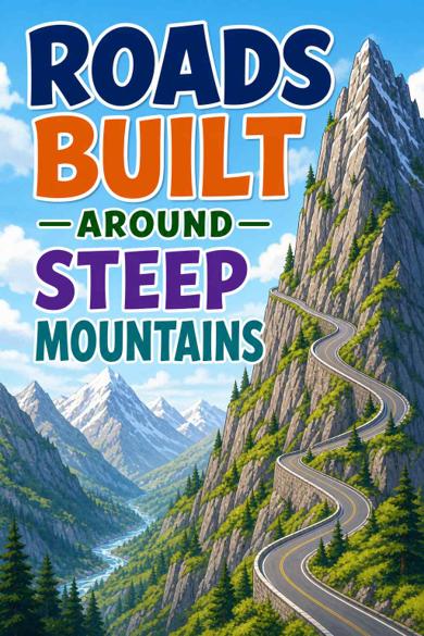 Cover of Roads Built Around Steep Mountains