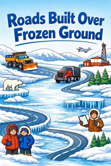 Cover of Roads Built Over Frozen Ground