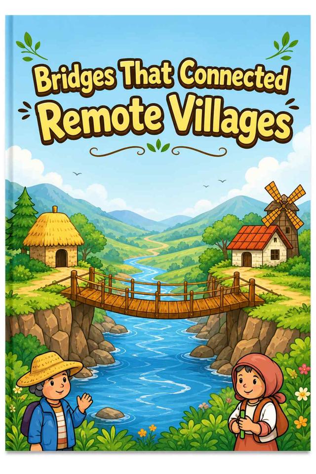 Front cover of Bridges That Connected Remote Villages by Kidlet