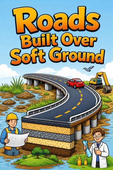 Cover of Roads Built Over Soft Ground