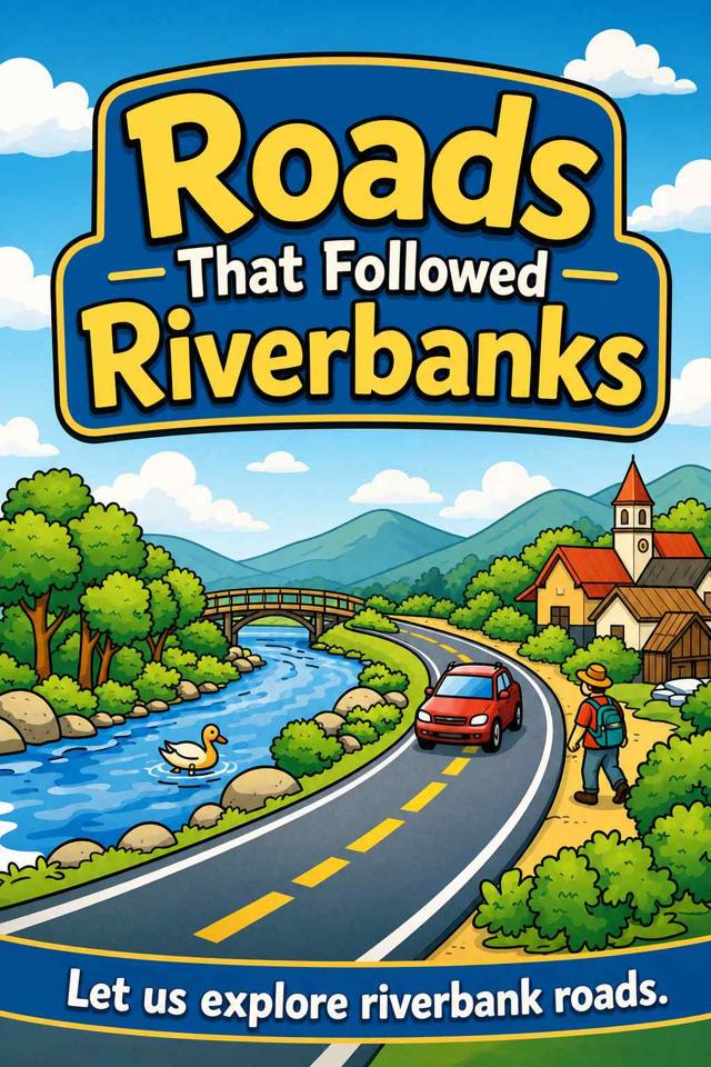 Front cover of Roads That Followed Riverbanks by Kidlet