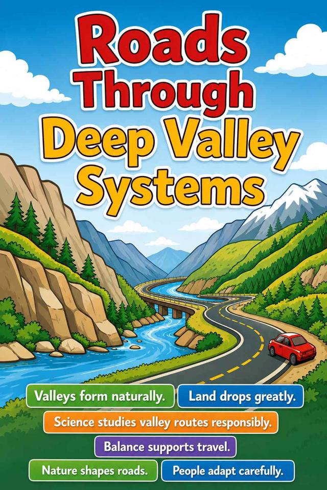 Front cover of Roads Through Deep Valley Systems by Kidlet