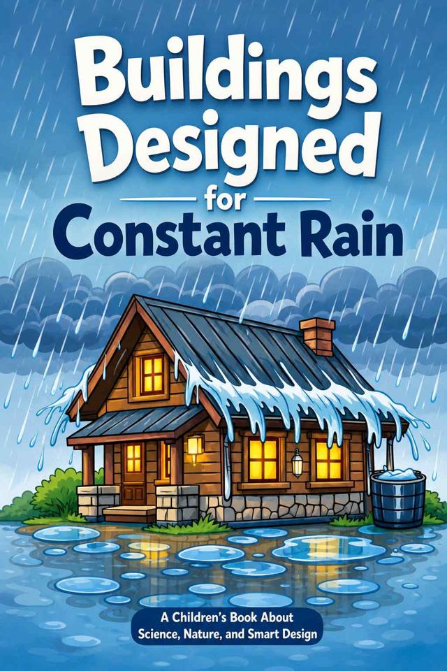 Front cover of Buildings Designed for Constant Rain by Kidlet