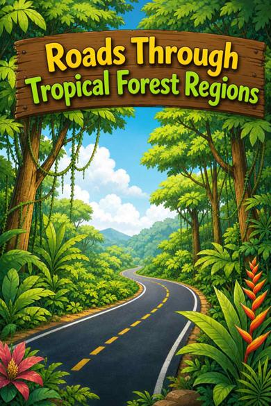 Cover of Roads Through Tropical Forest Regions
