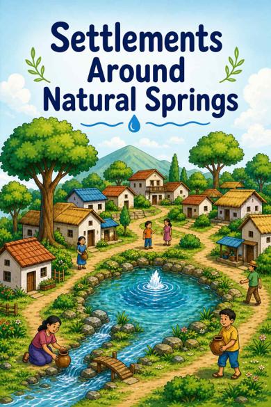 Cover of Settlements Around Natural Springs