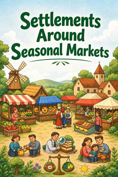 Cover of Settlements Around Seasonal Markets