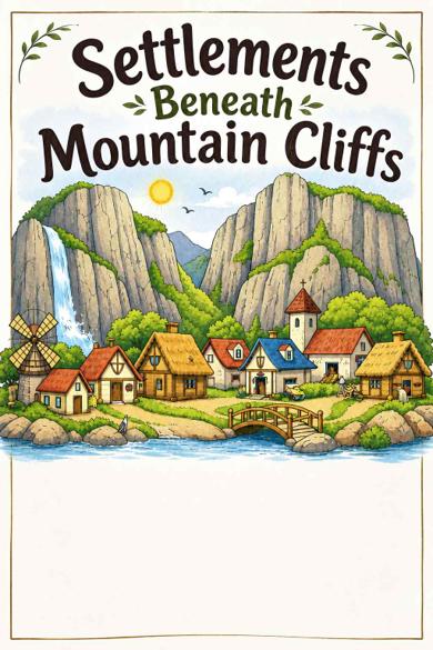 Cover of Settlements Beneath Mountain Cliffs