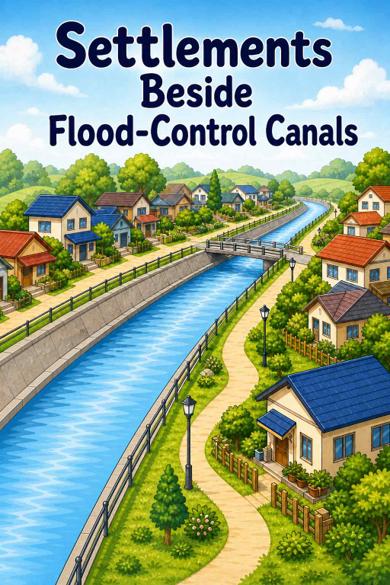 Cover of Settlements Beside Flood-Control Canals