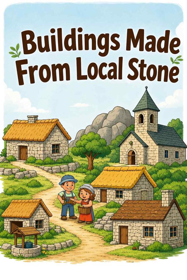 Front cover of Buildings Made From Local Stone by Kidlet