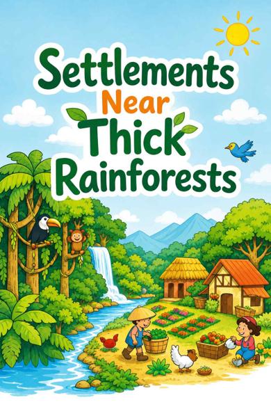 Cover of Settlements Near Thick Rainforests