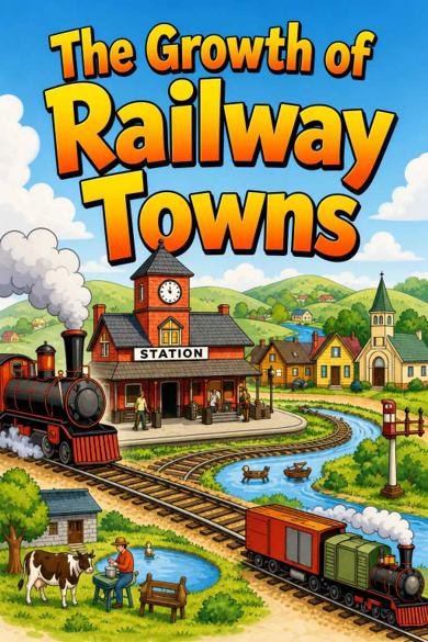 Cover of The Growth of Railway Towns