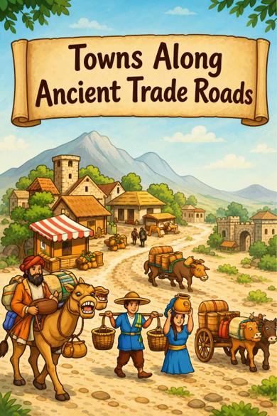 Cover of Towns Along Ancient Trade Roads