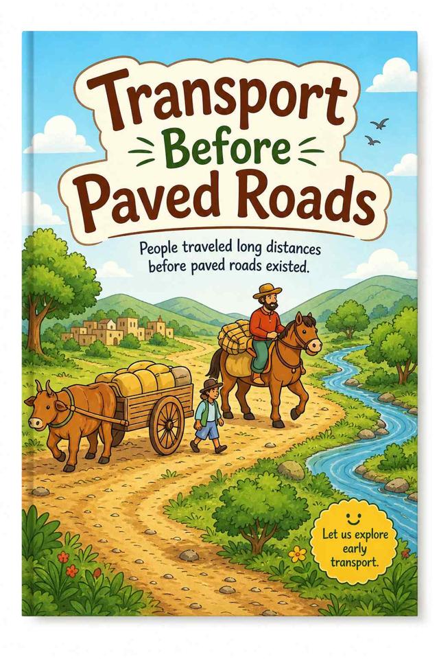 Front cover of Transport Before Paved Roads by Kidlet