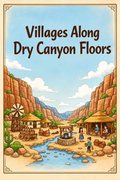 Cover of Villages Along Dry Canyon Floors