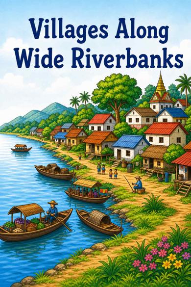 Cover of Villages Along Wide Riverbanks