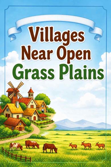 Cover of Villages Near Open Grass Plains