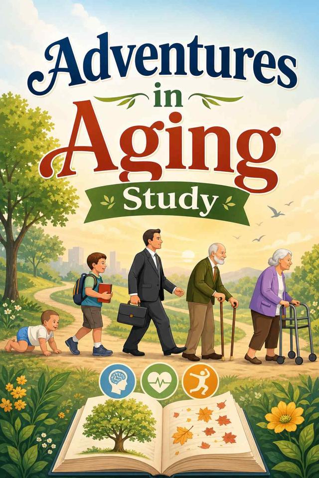 Front cover of Adventures in Aging Study by Kidlet