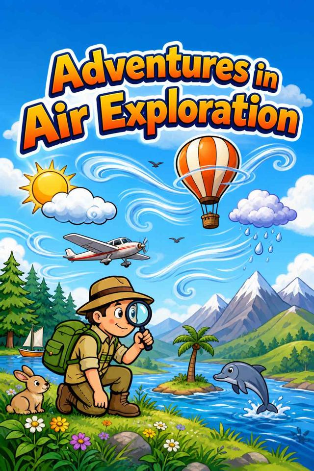Front cover of Adventures in Air Exploration by Kidlet