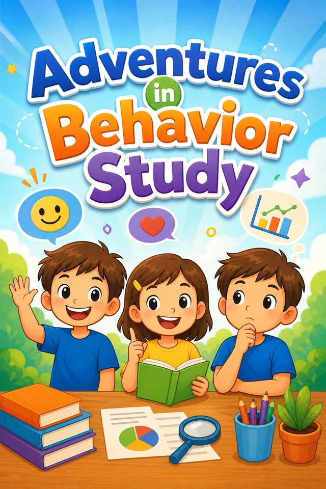 Front cover of Adventures in Behavior Study by Kidlet