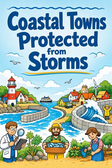 Cover of Coastal Towns Protected from Storms
