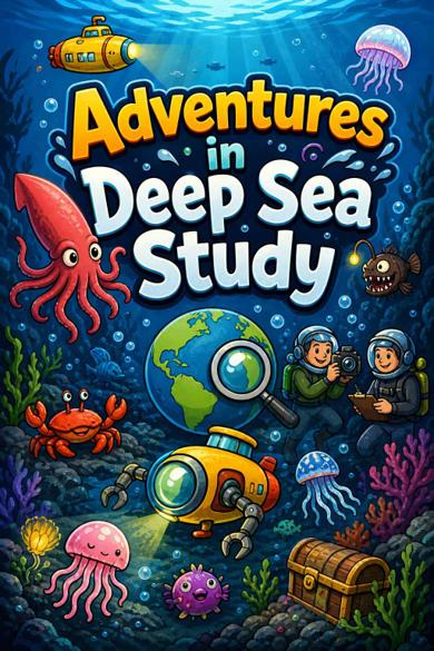 Cover of Adventures in Deep Sea Study