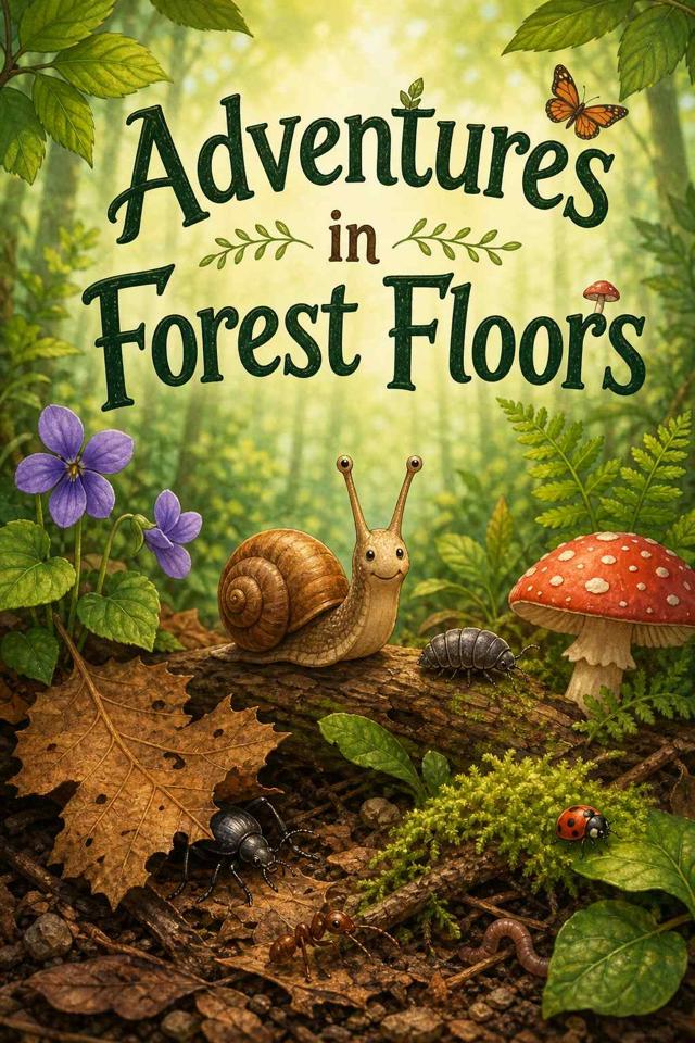 Front cover of Adventures in Forest Floors by Kidlet