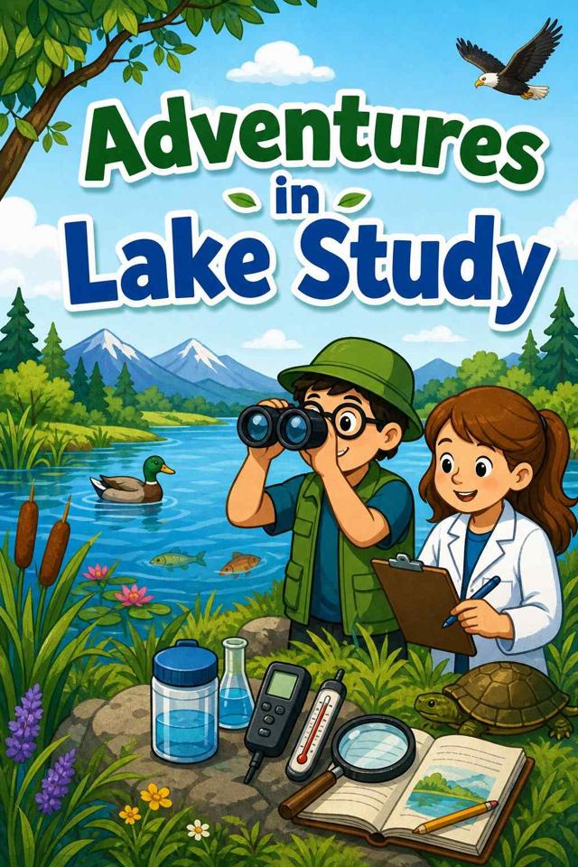 Front cover of Adventures in Lake Study by Kidlet