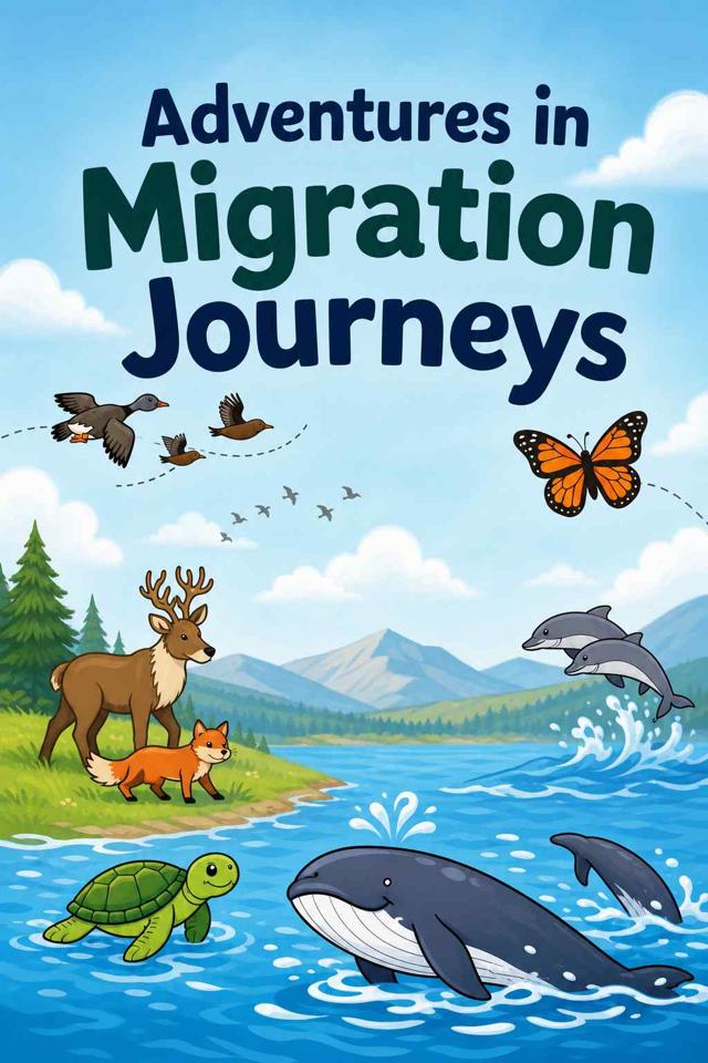Front cover of Adventures in Migration Journeys by Kidlet
