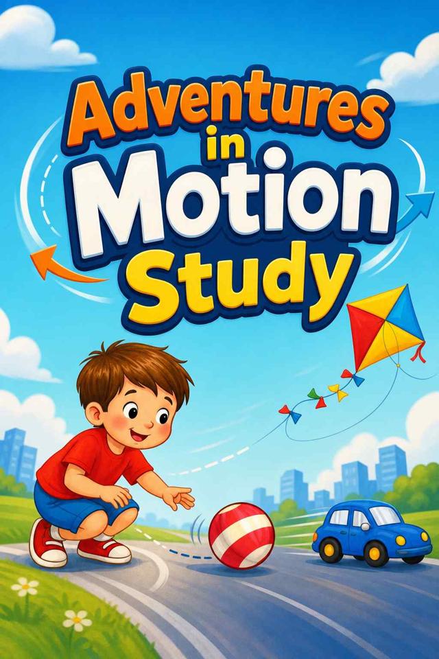 Front cover of Adventures in Motion Study by Kidlet