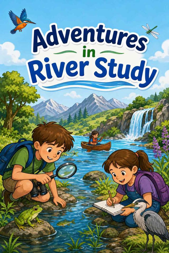 Front cover of Adventures in River Study by Kidlet