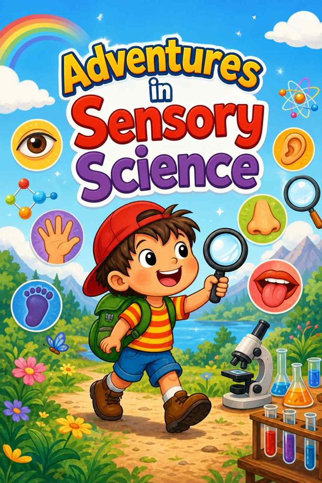 Front cover of Adventures in Sensory Science by Kidlet