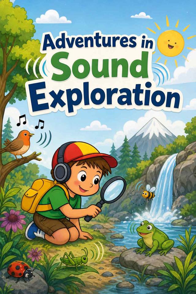 Front cover of Adventures in Sound Exploration by Kidlet