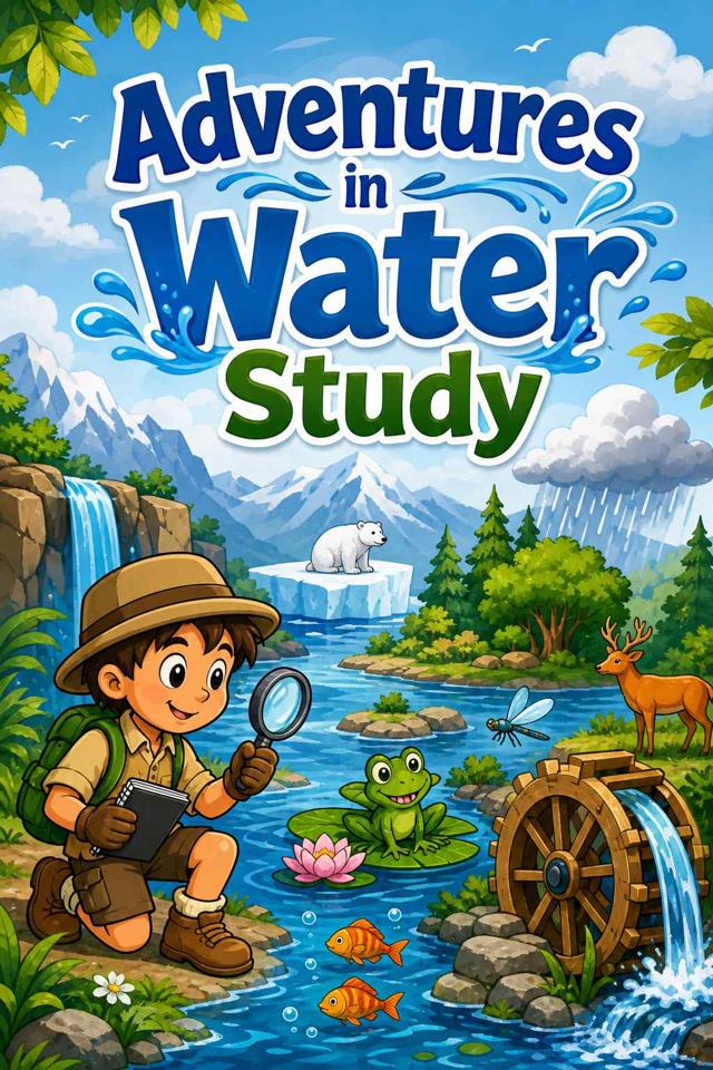 Front cover of Adventures in Water Study by Kidlet