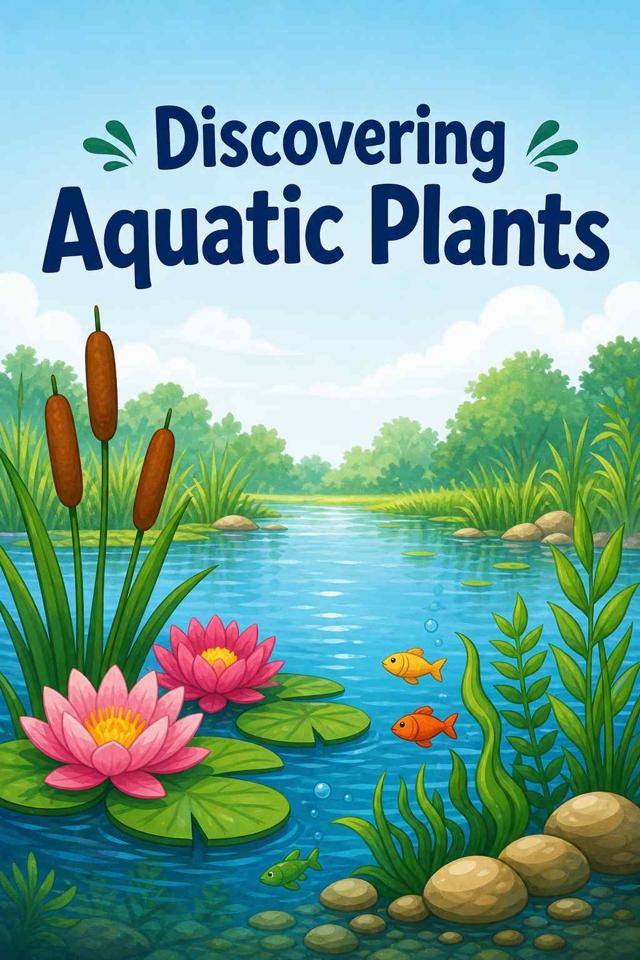 Front cover of Discovering Aquatic Plants by Kidlet