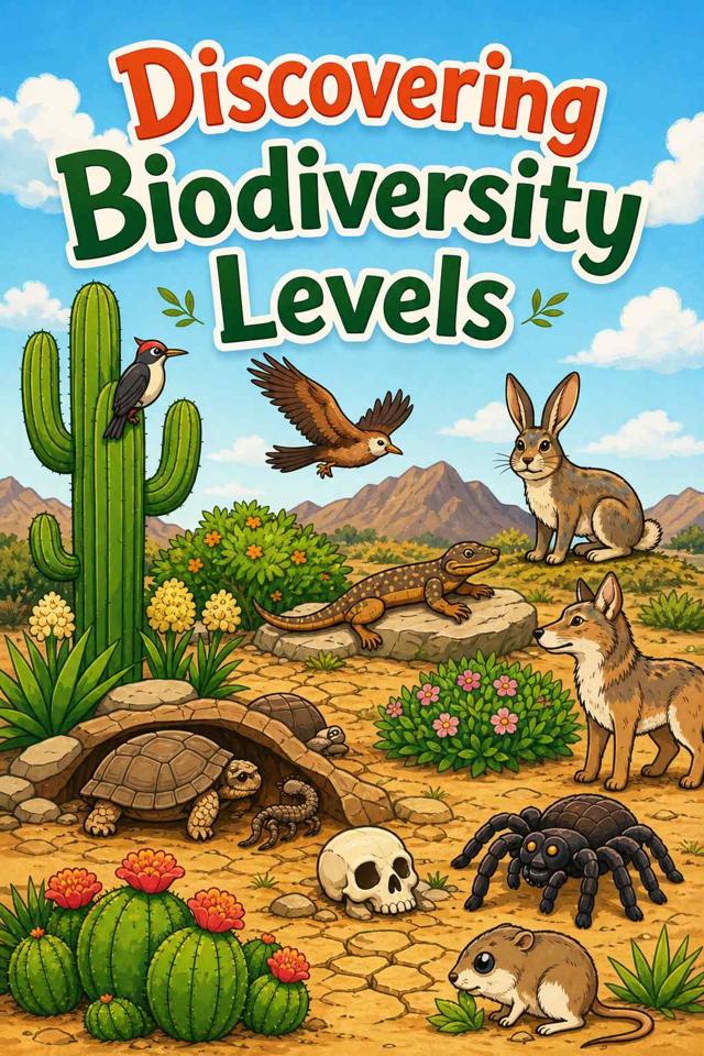 Front cover of Discovering Biodiversity Levels by Kidlet