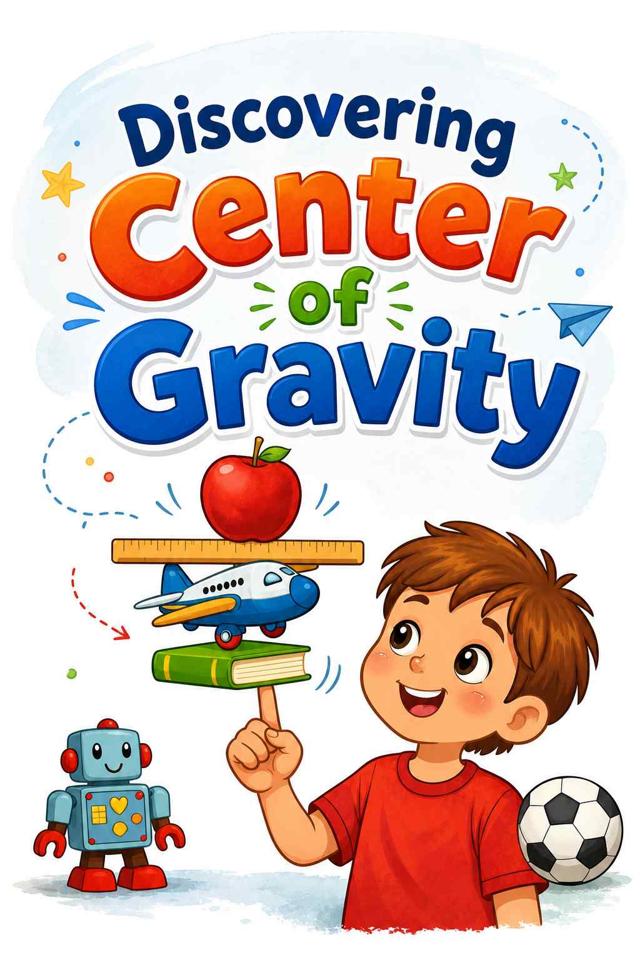 Front cover of Discovering Center of Gravity by Kidlet