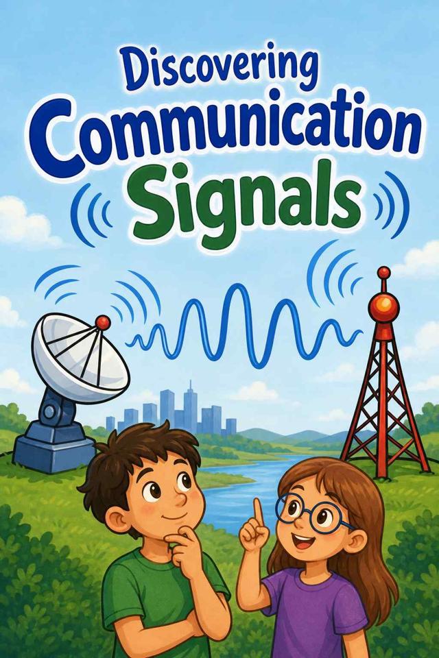 Front cover of Discovering Communication Signals by Kidlet