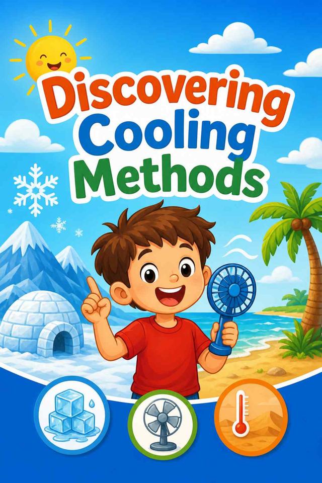 Front cover of Discovering Cooling Methods by Kidlet